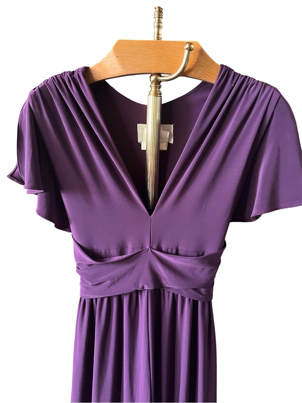 BHLDN Plum Mendoza Jersey Maxi Dress 6 - Picture 7 of 13